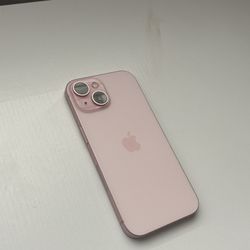 Pink iPhone 15 