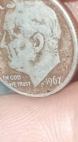 1967 SMS dime
