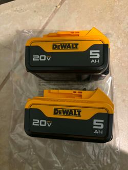 Dewalt batteries