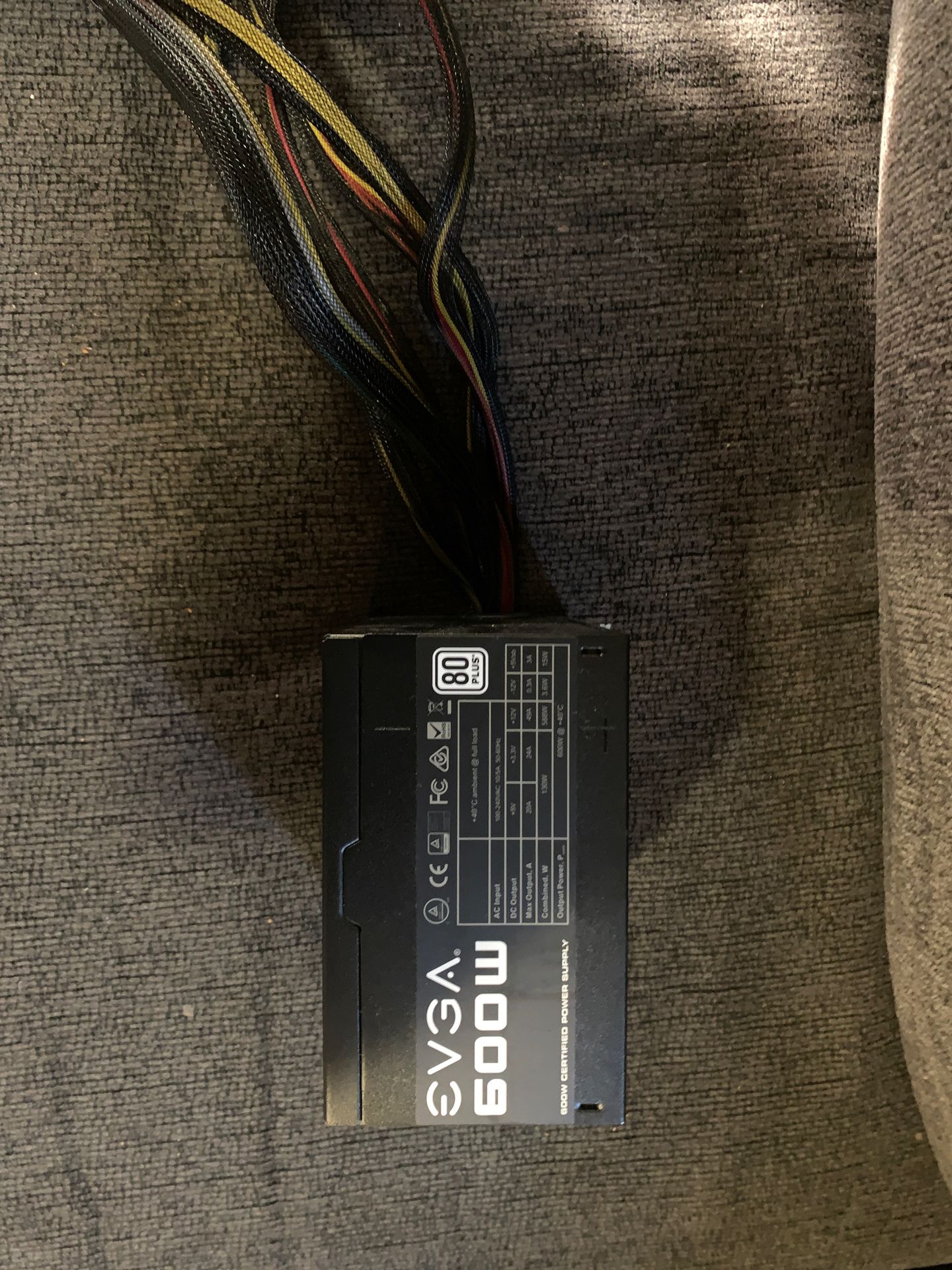 EVGA 600W Power Supply
