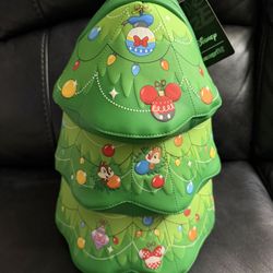 Loungefly Disney Christmas Tree Backpack