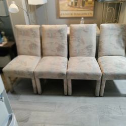 Santa Fe 4 Peace Dining Table Chairs Set  Only No Table.