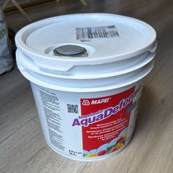 Aquadefence waterproofing and crack-isolation membrane for bathroom shower