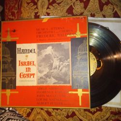 Handel Israel in Egypt Vinyl 2LP 33