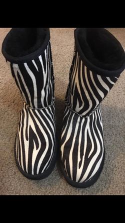 Zeebra Print UGGS