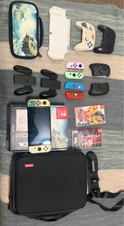 Nitendo Switch Oled and accesories