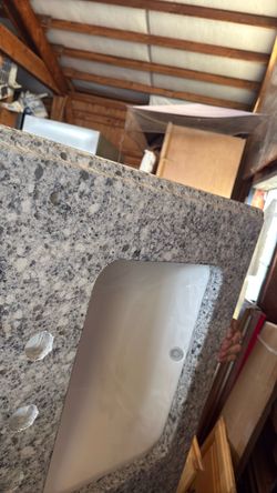 Double sink vanity