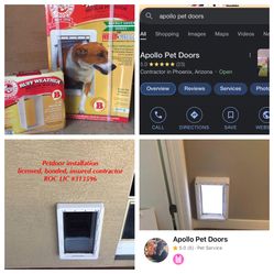 Doggie, Cat, Pet Doors 