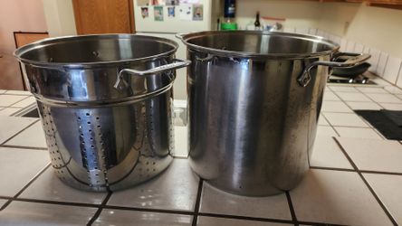 All-Clad Simply Strain Stainless-Steel Multipot