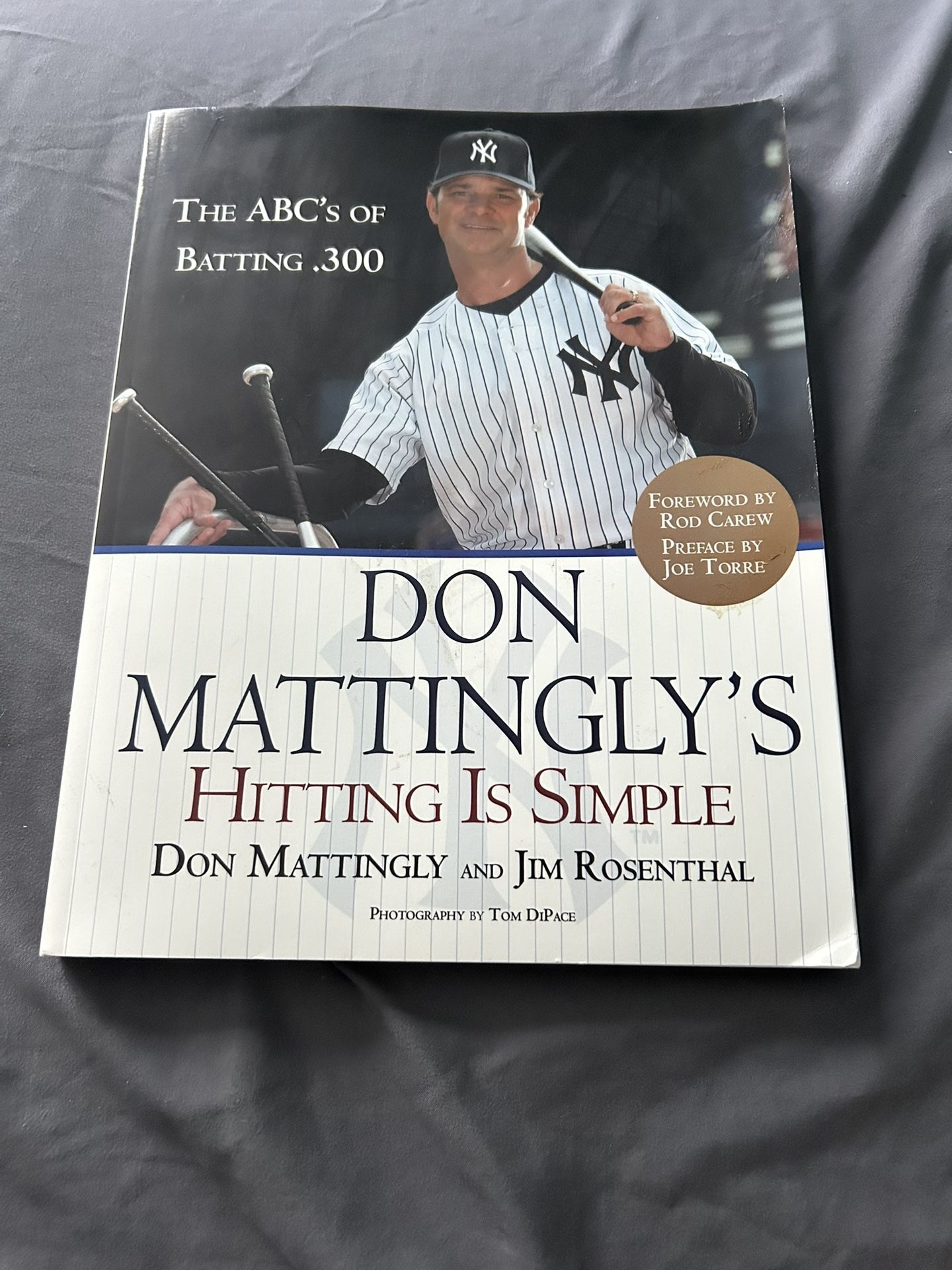 Don Mattingly Auto graph