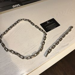 men’s S-Force Authentic Chain And Bracelet 