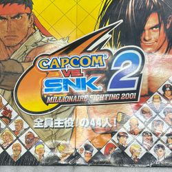 Capcom Vs SNK 2 Millionaire Fighting 2001 Arcade Art 