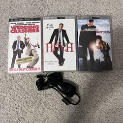 PSP movies and charger