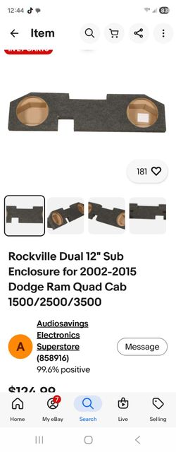 2003 dodge ram speaker box