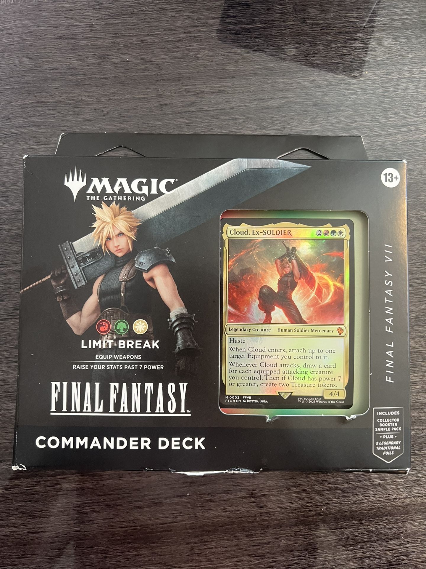 Magic The Gathering Final Fantasy Commander Deck Limit Break