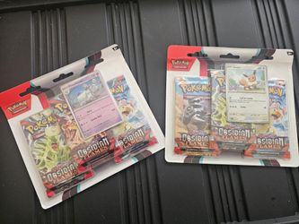 Obsidian Flames 3 Pack Blister A Set Of 2 Blisters 6 Packs Of Pokemon Cards And 2 Promos