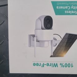 Solor Powered Security Camera 