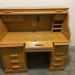 Antique Rolling desk