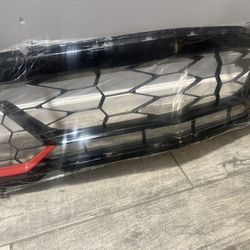 55 2016 - 18 Camaro SS Red SEMA Style Lower Grille ((contact info removed)3)