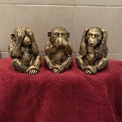 See No Evil Monkeys Set 