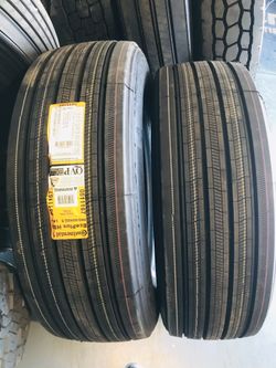 Continental 295/60R22.5 18PLY AUTO-CAR-HAULER STEER TIRE. Commercial truck and trailer tires