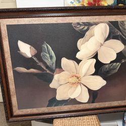 Vintage Magnolia Noir by Phyllis Hilburn Painting 