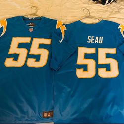 ✨Chargers SEAU 55 Jersey’s XXL/XL✨