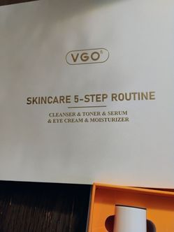 VGO skincare 5 step routine