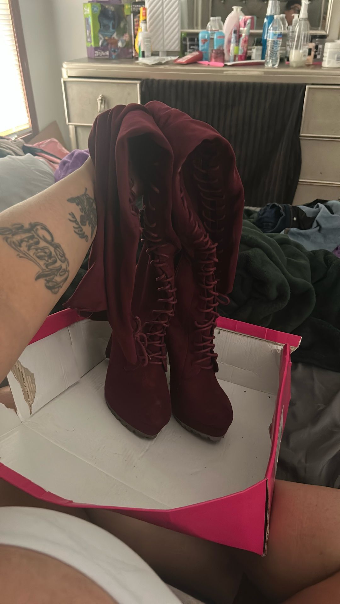 Brand New Thigh High Heels