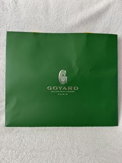 Authentic Goyard Large Empty Gift Bag 16.5in X 13.5in X 4in