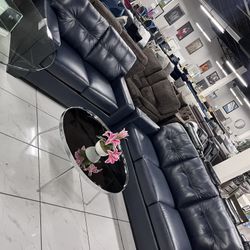 Beautiful Dark Blue Color 💙 Sofa Set 