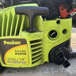 Chainsaw For Parts Missing Fuel Lines and Prime Bulb 