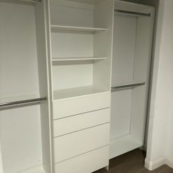 Sliding Door CLOSET STORAGE- Give Your Self Twice As Much Space