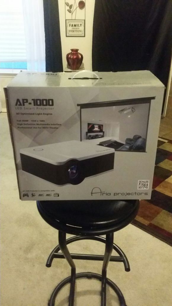 Aria AP-1000 LED SMART PROJECTOR