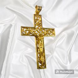14k Yellow Gold Cross 8.3g