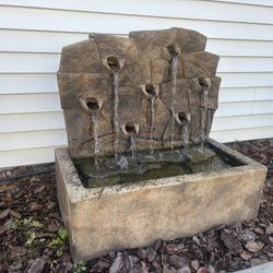 Garden fountain 