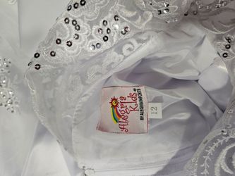 Size 12 1st communion dress
