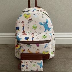 Loungefly Pixar Backpack With Card Holder