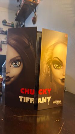 Chucky and Tiffany Monster High Skullector Dolls