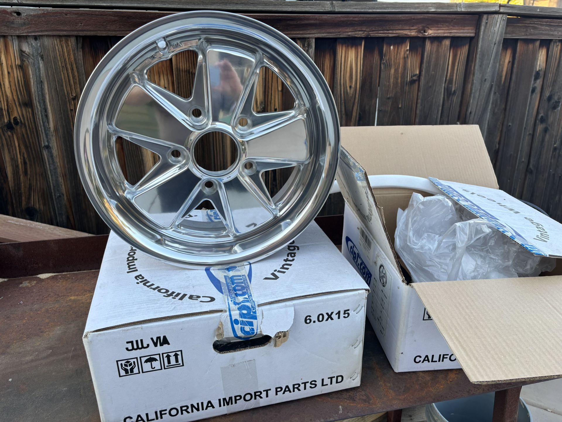 Porsche Fuchs Style Wheels 15x6 VW for Sale in Hemet, CA - OfferUp