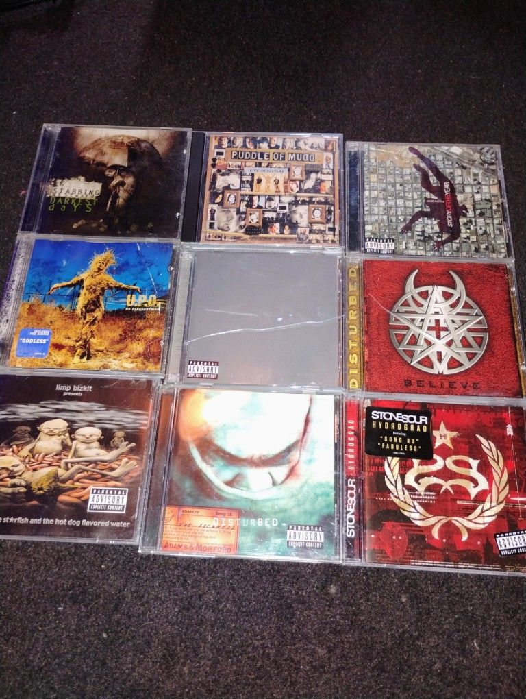 Metal CD lot