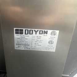Doyon DL18P dough roller/sheeter 