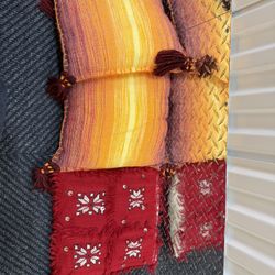 3 Small Pillow Hand Made Import From Morocco 