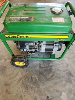 John Deere 6200W Portable Gas Generator