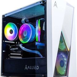 Allied Gaming Stinger Desktop PC: Intel ... GeForce RTX 3080
Case - Allied 4-Fan ARGB Case
Processor - Intel Core i7 12700K
Cooler - 120mm AIO CPU Liq