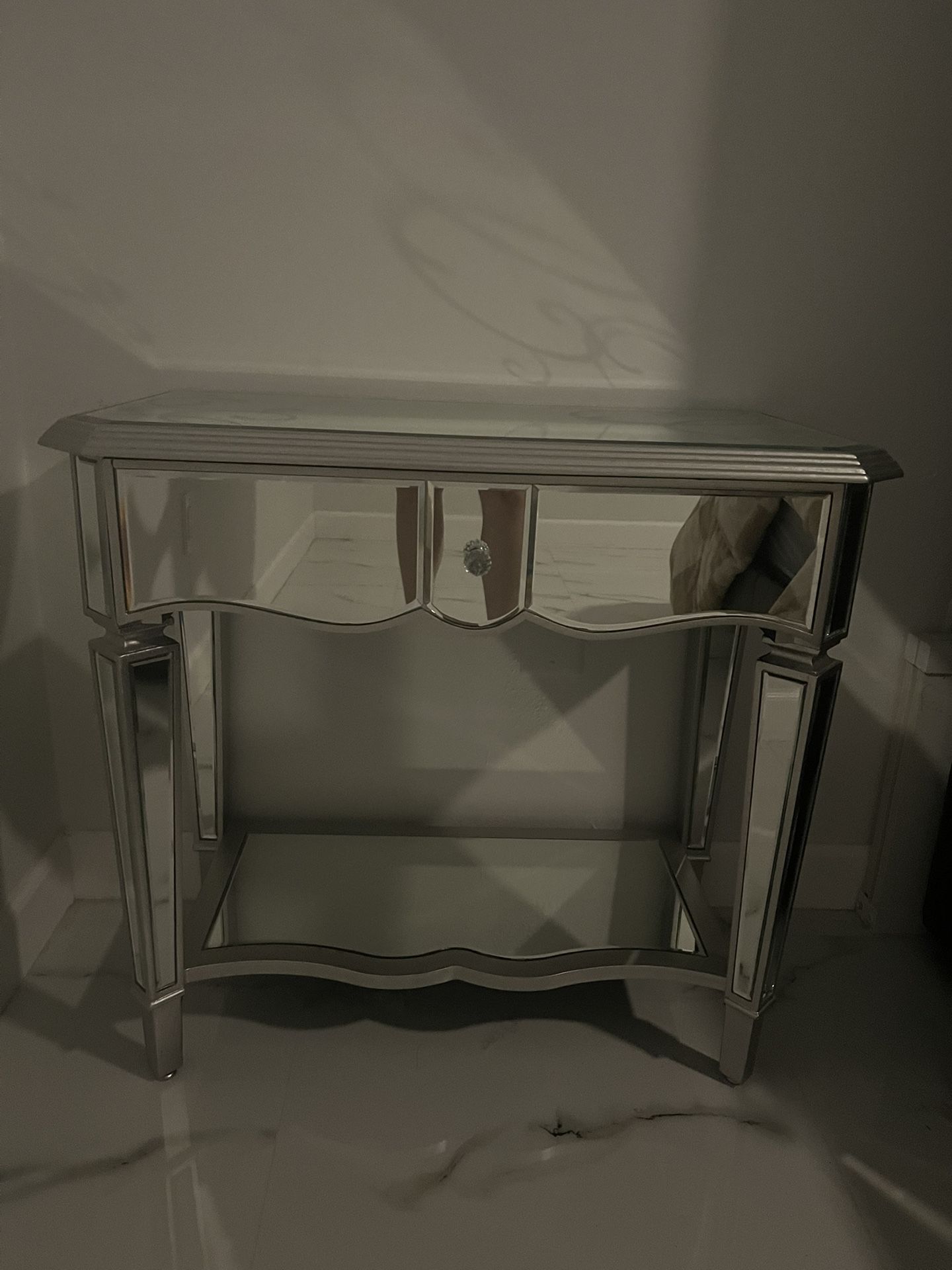 Mirrored Nightstands (2)