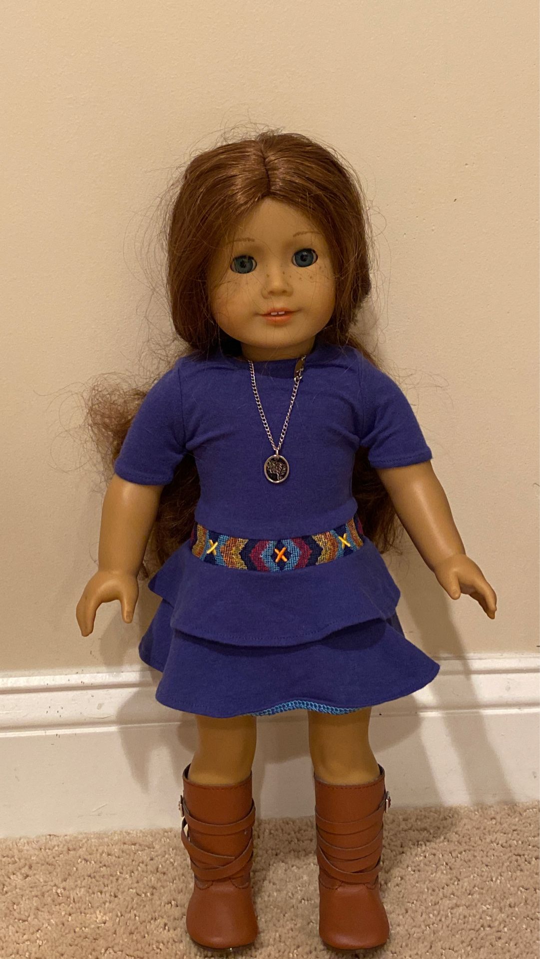 American Girl Doll Saige 2013 with accessories