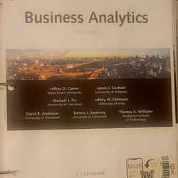 Business Analytics 