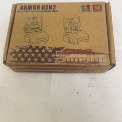 MGPCQB Back-Up Sight, Version Óptica ARMOR GEN2