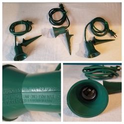 3 pcs. Landscape Flood Lights